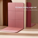 Folding Yoga Mat | Portable Non-Slip TPE Mat for Yoga, Pilates, Meditation & Fitness – Multiple Colors & Thickness Options