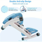 Waist Twist Exercise Machine | Core Ab & Weight Loss Trainer with Foot Massage | Quiet Home Gym Fitness Equipment for Men & Women