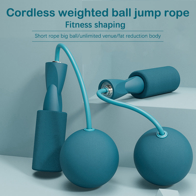 Training Jump Rope Set | Adjustable Speed Jump Rope with Silicone Handles & Cordless Ball | Anti-Tangle PVC Wire Rope for Fitness & CrossFit