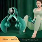 Inner Thigh Exerciser & Pelvic Floor Kegel Trainer | 3 Resistance Bands + LED Counter | Women’s Home Gym Equipment for Toning & Recovery