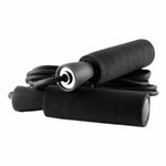 Gym Aerobic Exercise Boxing Skipping Rope | Adjustable Speed Jump Rope with Bearings & Foam Handles | Tangle-Free Fitness Training Rope