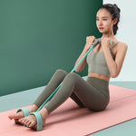 Crunches Auxiliary Rope | Women’s Yoga & Fitness Pedal Puller – Home Workout Resistance Bands