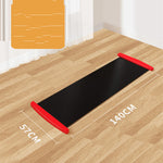 Women’s Indoor Sliding Fitness Mat | Core & Full Body Workout Trainer | Portable, Non-Slip Exercise Mat for Home Gym & Weight Loss