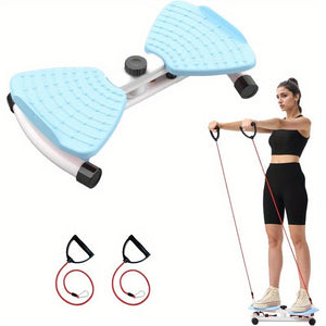 Waist Twist Exercise Machine | Core Ab & Weight Loss Trainer with Foot Massage | Quiet Home Gym Fitness Equipment for Men & Women
