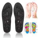 Medical Magnetic Insole Therapy | Orthopedic Acupressure Sports Insoles for Foot Massage, Weight Loss & Anti-Fatigue Support