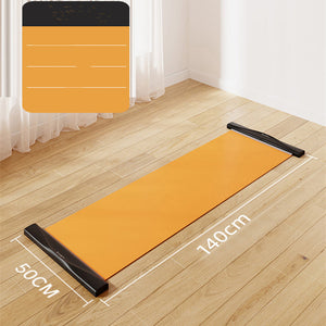 Women’s Indoor Sliding Fitness Mat | Core & Full Body Workout Trainer | Portable, Non-Slip Exercise Mat for Home Gym & Weight Loss
