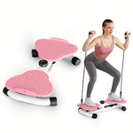 Waist Twist Exercise Machine | Core Ab & Weight Loss Trainer with Foot Massage | Quiet Home Gym Fitness Equipment for Men & Women