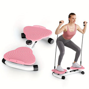 Waist Twist Exercise Machine | Core Ab & Weight Loss Trainer with Foot Massage | Quiet Home Gym Fitness Equipment for Men & Women