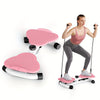 Waist Twist Exercise Machine | Core Ab & Weight Loss Trainer with Foot Massage | Quiet Home Gym Fitness Equipment for Men & Women